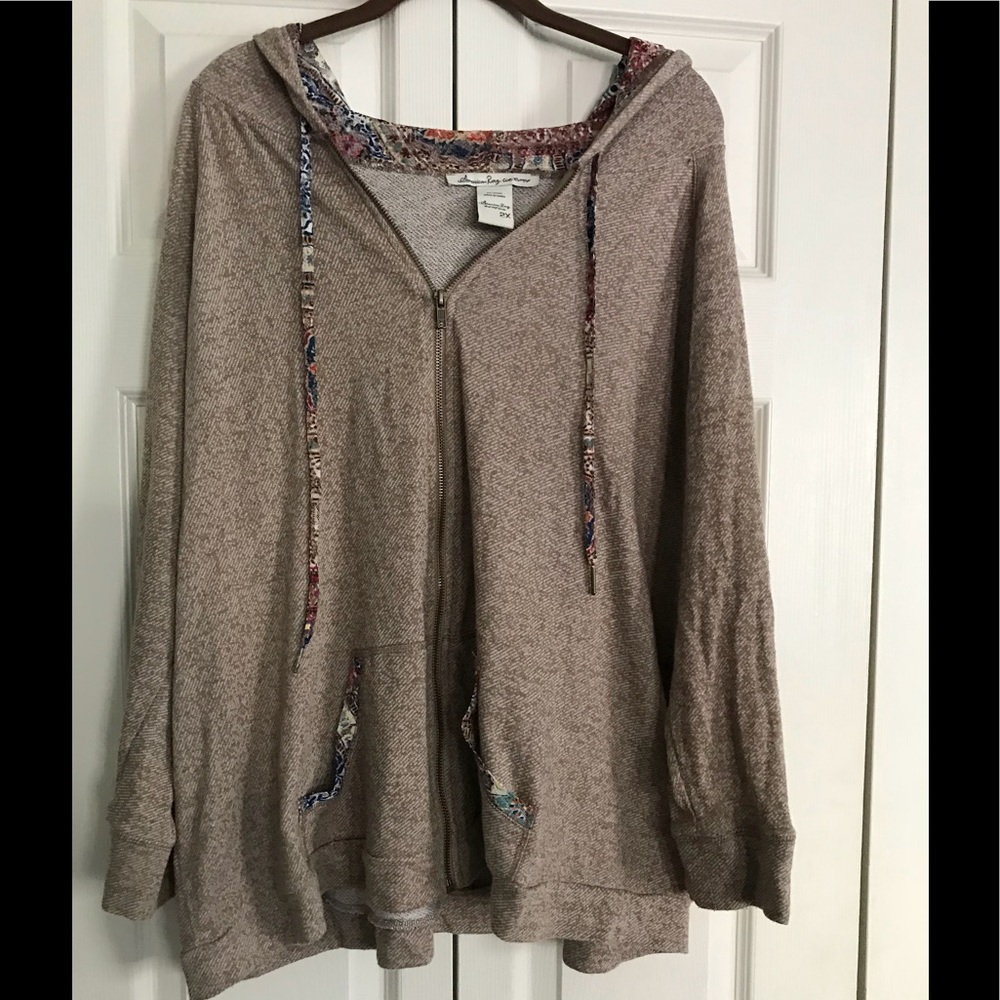 American Rag zip up hoodie